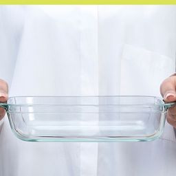 BOROSIL Transparent Square Borosilicate Glass Baking Dish with Handle-1.6 L image 4