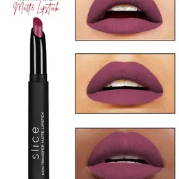 C2P PROFESSIONAL MAKEUP Slice Non-Transfer Matte Lipstick with Vit E 1.7g - Game On 117 image 5