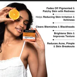 Soulflower Set of 2 Orange Carrot Handmade Soaps For Sensitive & Irritated Skin 150 g each image 4