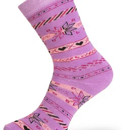 RC. ROYAL CLASS Kids Pack Of 5 Calf Length Acrylic Wool Socks image 3