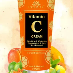 INTIMIFY Vitamin C Cream for Glow Whitening Pigmentation & Dark Spot Removal - 50gm-11