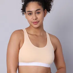 Sillysally Pack Of 2 Full Coverage Non Padded Workout Bra with All Day Comfort-12
