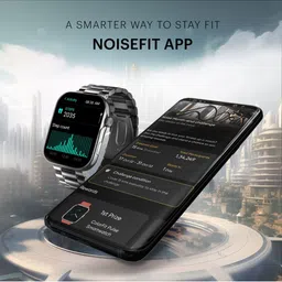Noise Vision 3 with 1.96" AMOLED display with Thin Bezel & Metallic Build Smartwatch image 5