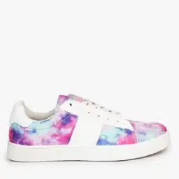 Tie & Dye Lace-Up Casual Shoes-image-52