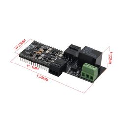 LILYGO® T-SimHat Expansion Board with CAN RS485 1/3-Way Relay DHT11 INA219 8 SeriQMI8658 Compatible with T-SIM7000/A7670/A760es image 2