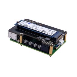 52Pi N04 M.2 2280 PCIe To NVMe Top Extension Adapter Board For Raspberry Pi 5 image 1