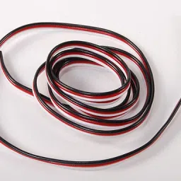 Flat 22AWG Servo Wire 1mtr (R/B/W)-12