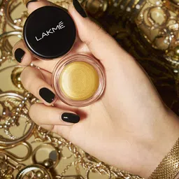 Lakme Absolute Explore Lightweight Eye Paint with Cocoa Butter 3g - Shimmering Silver image 3