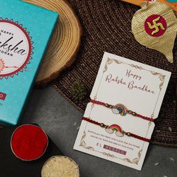 EL REGALO Set Of 2 Rakhi Gift Set-48