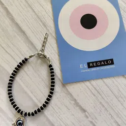EL REGALO Kids Navy Blue Nazaria Rakhi Combo with Greeting Card & Roli Chawal Shagun-image-78