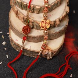 Anouk Set Of 2 Beaded Rakhi-image-59