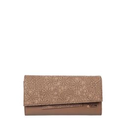 Mochi Brown Textured Purse Clutch-56