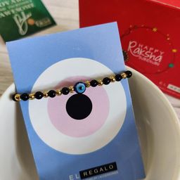 EL REGALO Bracelet Rakhi Combo for Baby With Roli Chawal Shagun and Greeting Card-picture-32