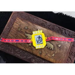 MORKANTH JEWELLERY Boy Yellow & Red Cartoon Beld Rakhi-picture-12