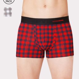 UnderJeans by Spykar Men Pack Of 2 Checked Trunk-picture-19