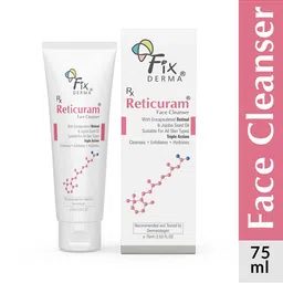 FIXDERMA 0.5% Retinol Reticuram Face Cleanser with Jojoba Oil For All Skin Types - 75ml-46