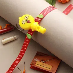 Saraf RS Jewellery Kids Ribbon Whistle Shaped Rakhi-52