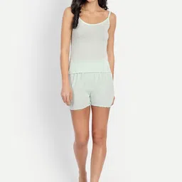 BLAZON Women Pure Cotton Sleeveless Night suit-23