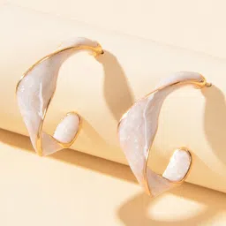 VAGHBHATT Half Hoop Earrings-image-19