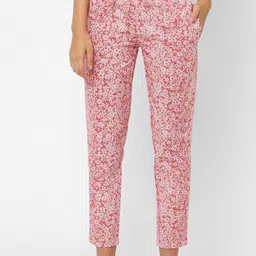 URBAN SCOTTISH Women Printed Cotton Lounge Pants-21