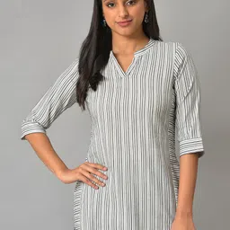 AURELIA Striped Kurti-image-62