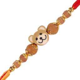 Arendelle Boys Brown Beaded Rakhi-image-66
