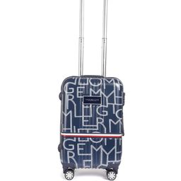Tommy Hilfiger Textured Hard-Sided 4 Wheels 360-Degree Rotation Cabin Trolley Bag- 52 L-image-89