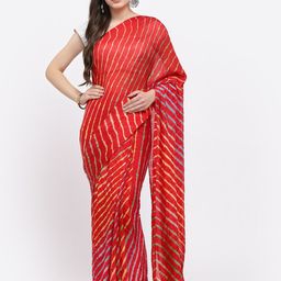 Kishori Sarees Leheriya Pure Silk Saree-image-14