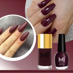 MI FASHION Set of Velvet Matte Nail Polish 9.9ml - 744 & High Shine Nail Polish 15ml - 03-image-84