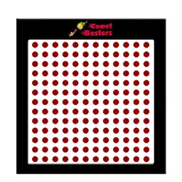 Comet Busters 156 Pcs Reusable Designer Bindis - Maroon image 1