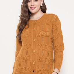 Zigo Women Open Knit Cardigan-image-29