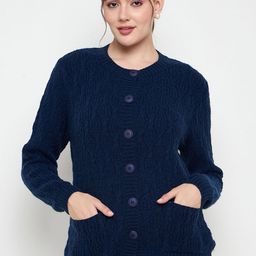 Zigo Women Cable Knit Cardigan-image-13