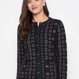 Zigo Women Woollen Cardigan-picture-32