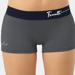 FREECULTR Women Grey Solid Anti Microbial Boy Shorts-image-97