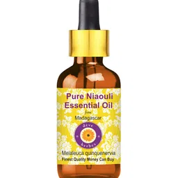 Deve Herbes Pure Niaouli Essential Oil with Glass Dropper - Therapeutic Grade - 10ml-picture-11