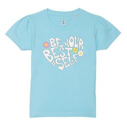 Wear Your Mind Girls Typography Printed Pure Cotton T-shirt-picture-30
