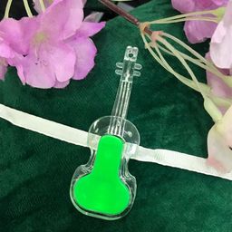 MORKANTH JEWELLERY Boys Green & Transparent Guitar Light Rakhi-image-37
