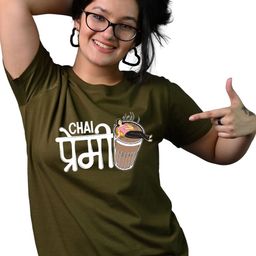 Tedhi Medhi Family Women Typography Printed Pure Cotton Pockets T-shirt-image-59