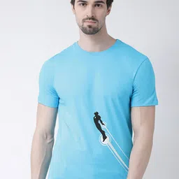 Friskers Graphic Printed Cotton Slim Fit T-shirt-image-49