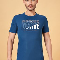 Ajile by Pantaloons Typography Printed Slim Fit T-shirt-image-58