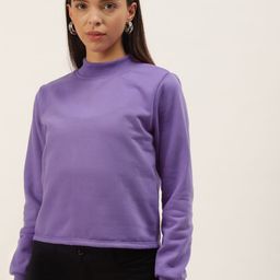 Belle Fille Women Violet Sweatshirt-image-99