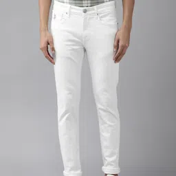 U S Polo Assn Denim Co Men White Regallo Skinny Fit Stretchable Jeans-image-44