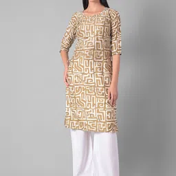 Dollar Missy Abstract Print Three-Quarter Sleeves Thread Work Kurta-picture-25