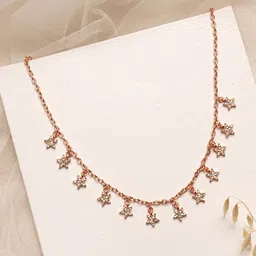 JOKER & WITCH Gold-Toned & White Midnight Star Necklace-20