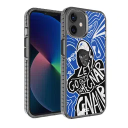 DailyObjects Blue & Black Printed Gnarcotic Stride 2.0 iPhone 12 Mini Phone Case-48