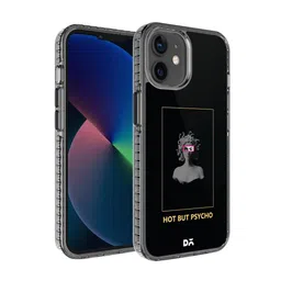 DailyObjects Black & Blue Printed  Hot Psycho Stride iPhone 12 Mini Phone Case-12