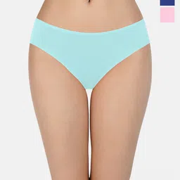 Amante Assorted Pack of 3 Low Rise Outer Elastic Bikini Briefs PPK33002-44
