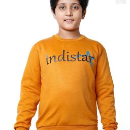 IndiWeaves Boys Pack Of 2 Typography Printed Fleece Pullover Sweatshirt-image-40