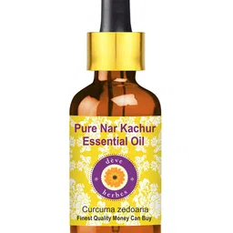 Deve Herbes Natural Therapeutic Grade Pure Nar Kachur Essential Oil with Dropper - 5 ml-image-45