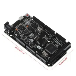 Mega +WiFi R3 Atmega2560+NodeMCU ESP8266 32Mb Memory USB-TTL CH340G Compatible For Arduino Mega image 3